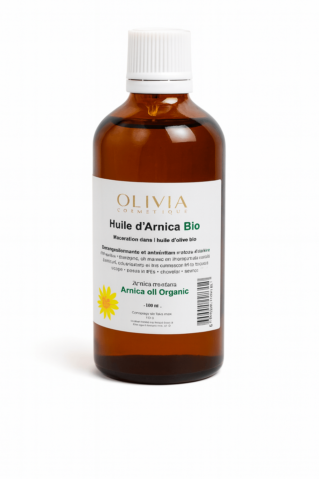 Huile Arnica Biologique  Soulage & Apaise les Muscles  Biocos Canada