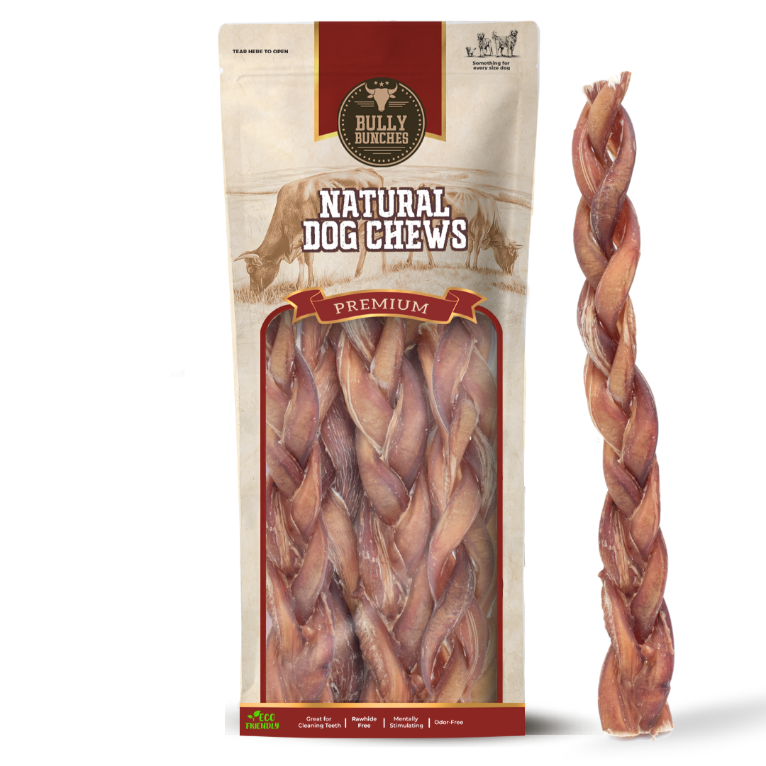Bâtonnets de bœuf tressés standards 12 po