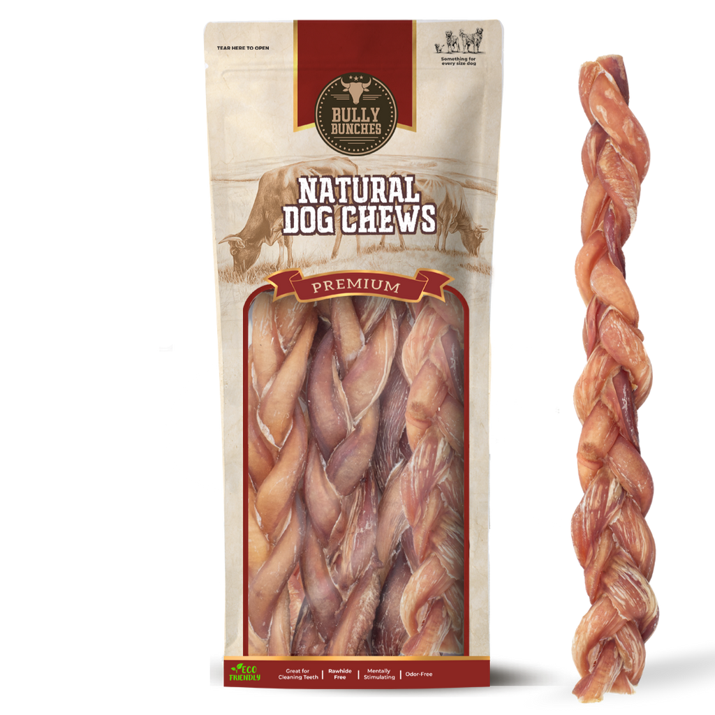 Bâtonnets de bœuf tressés épais 12 po