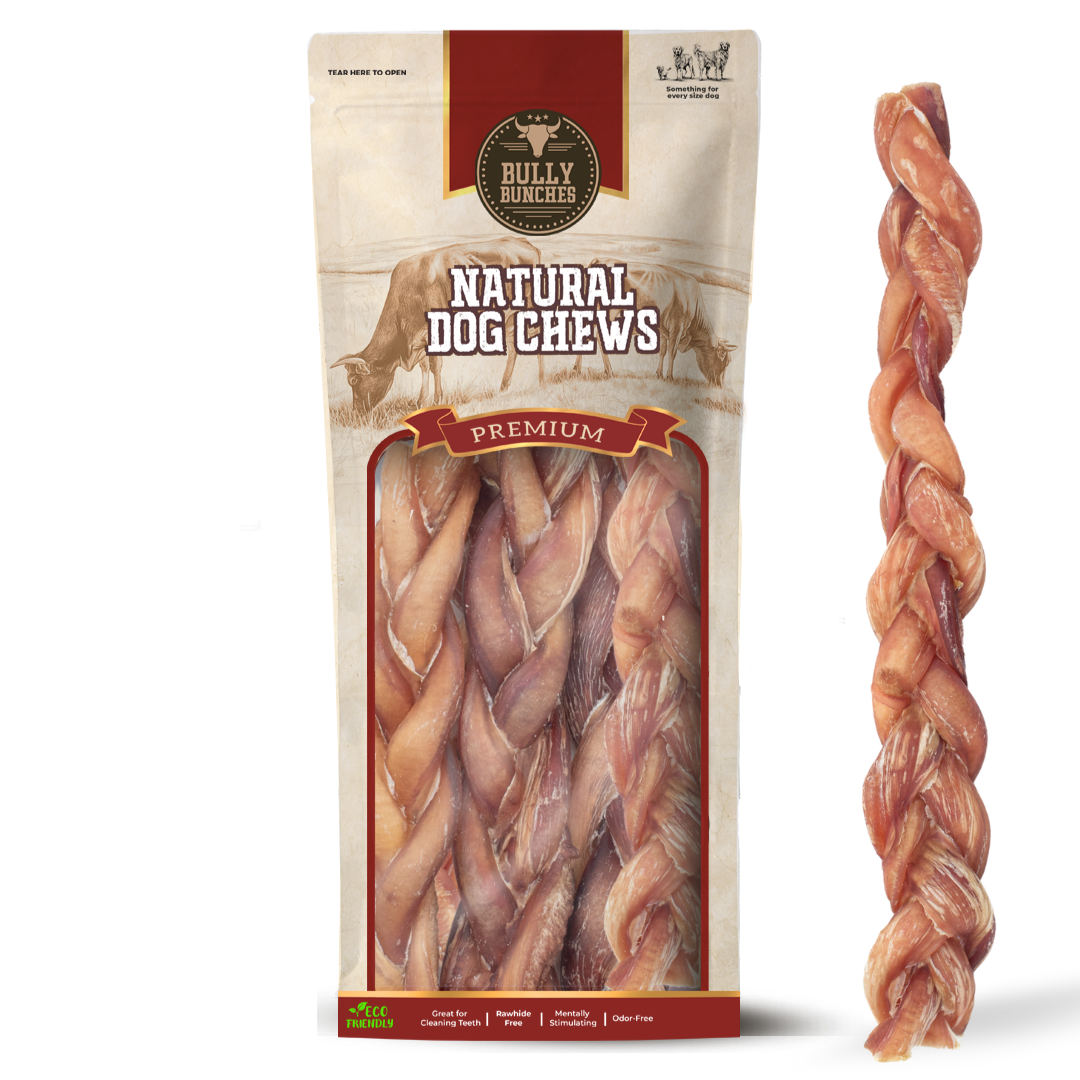 Bâtonnets de bœuf tressés épais 12 po