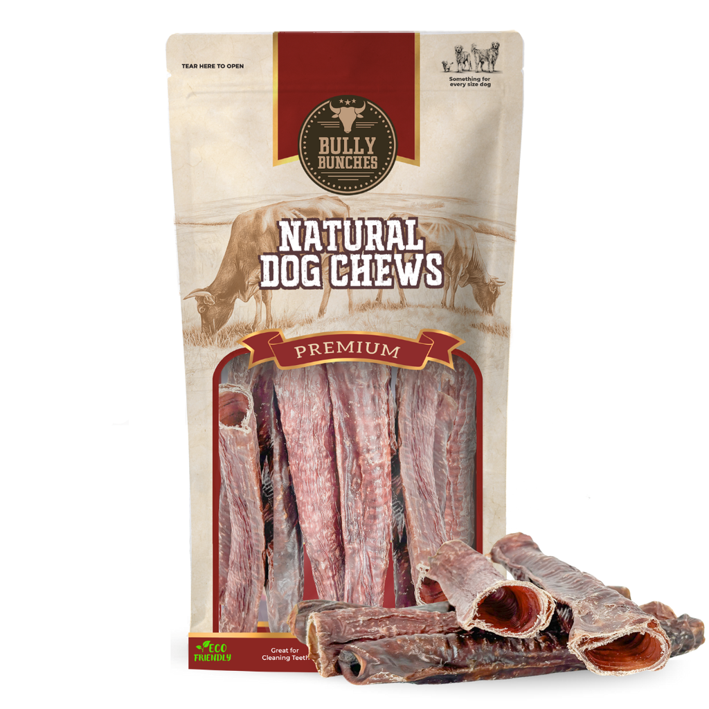 Trachée de bœuf enveloppée de viande séchée 12 po