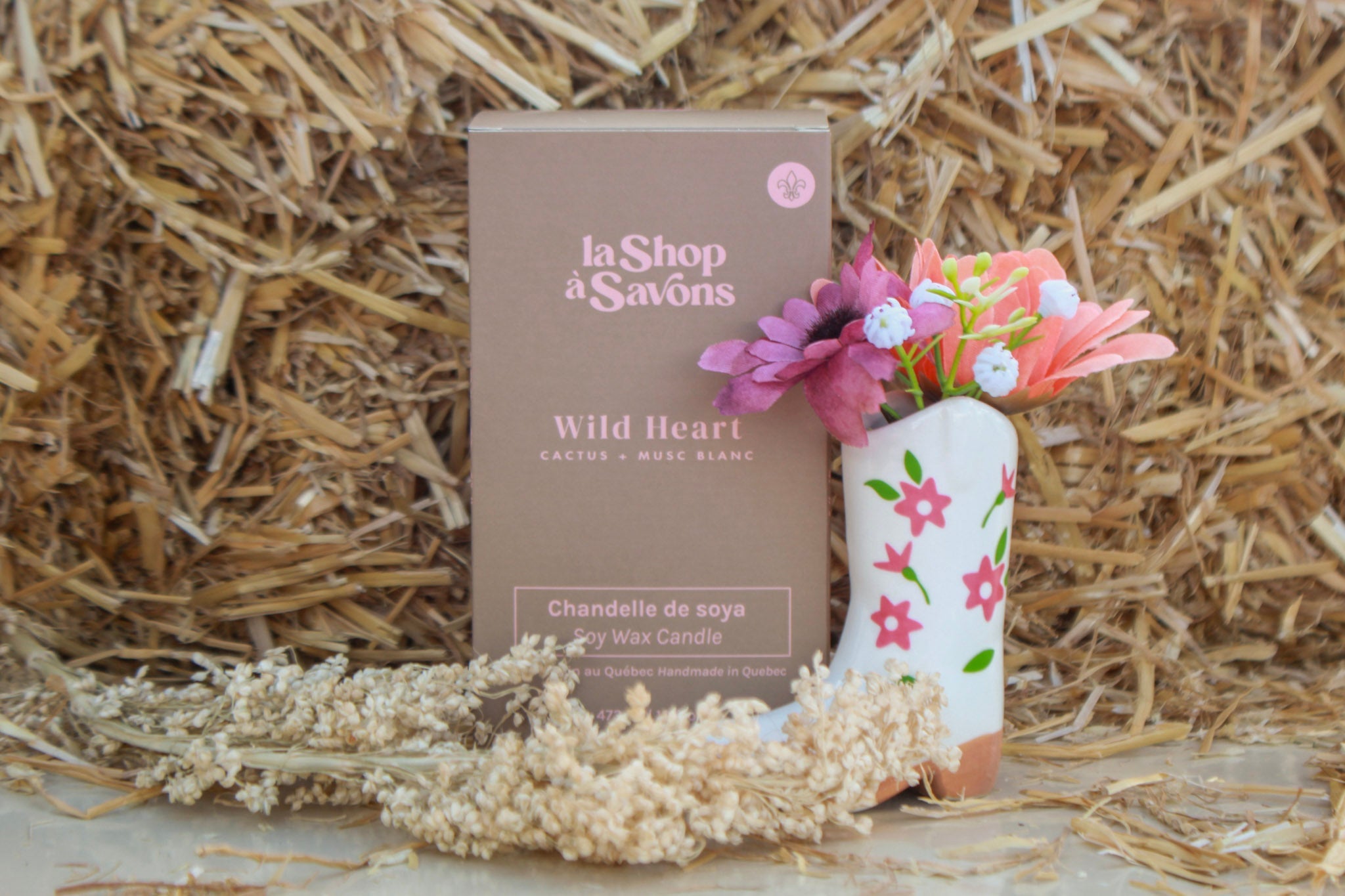 Chandelle de soya 16 oz - Wild Heart