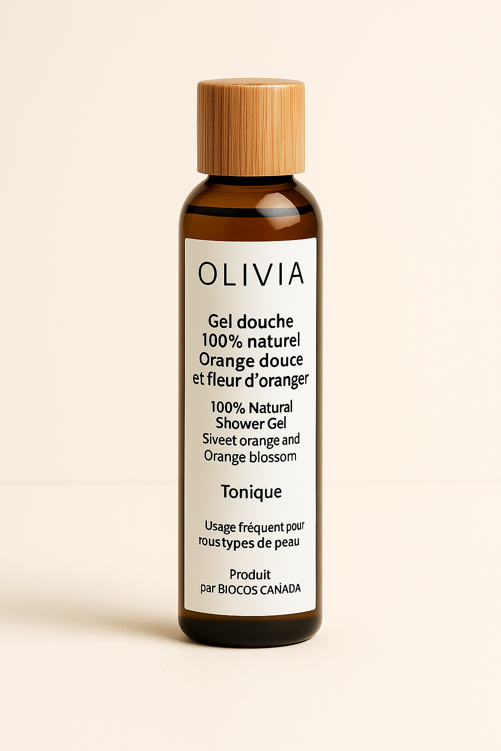 Gel douche naturel Tonique