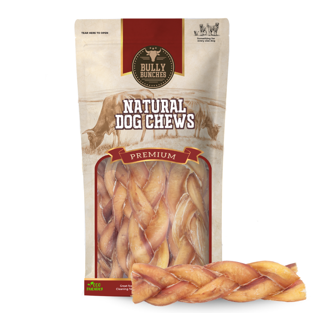 Bâtonnets de bœuf tressés Jumbo 6 po
