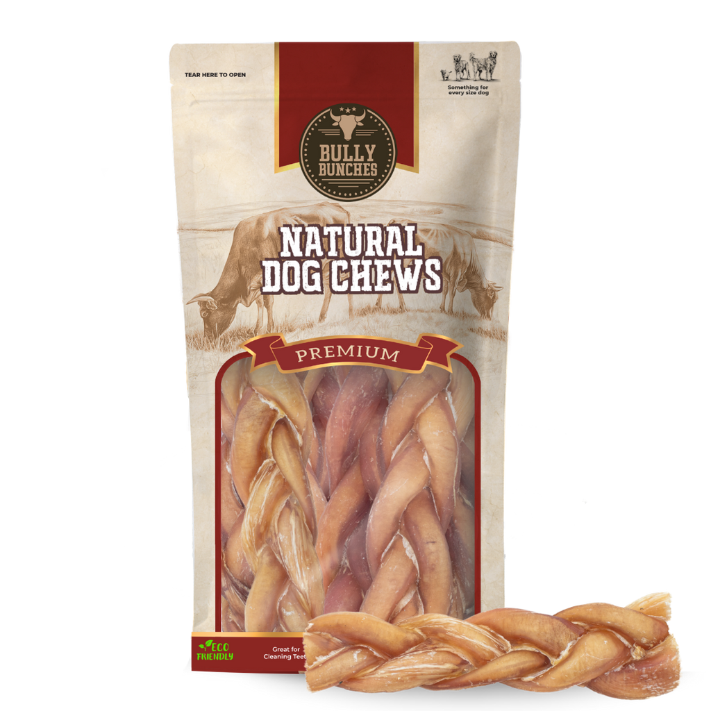 Bâtonnets de bœuf tressés épais 6 po