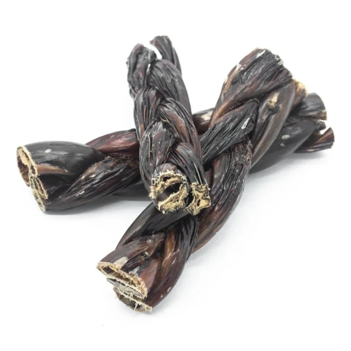 Bâtonnets de viande de bœuf séchée tressés 6 po