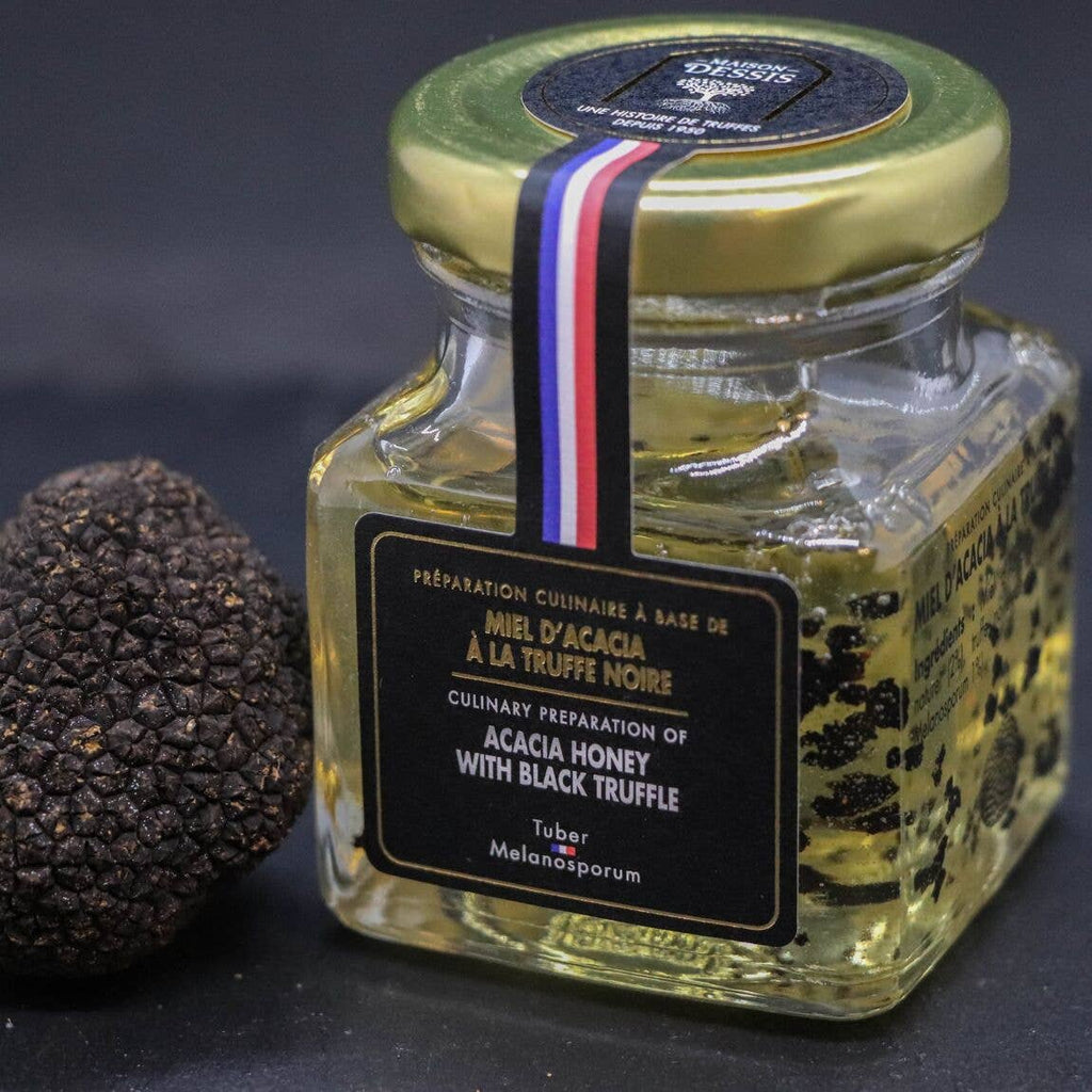 Miel d'acacia à la truffe noire
