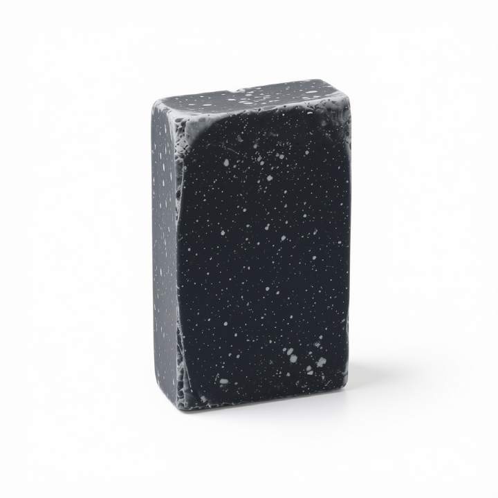 Activated charcoal soap