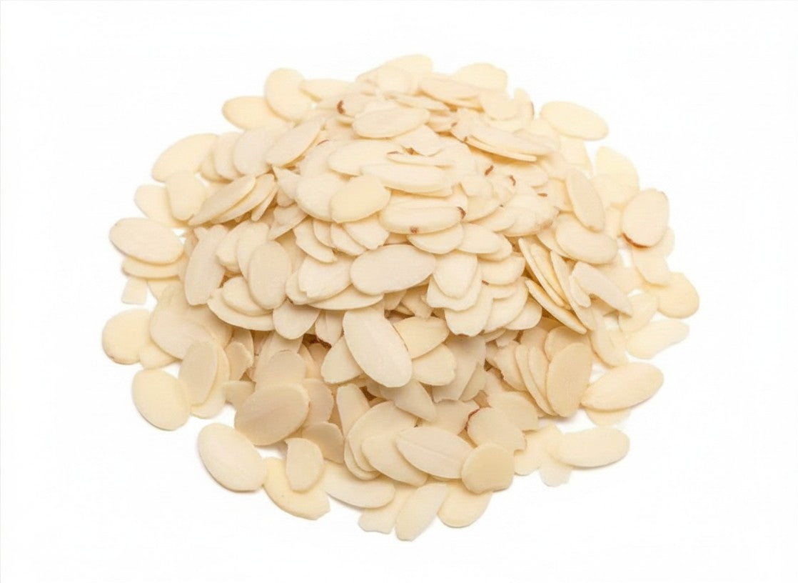 Amendes blanches tranchées