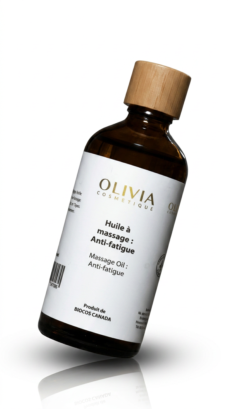 Anti-fatigue massage oil