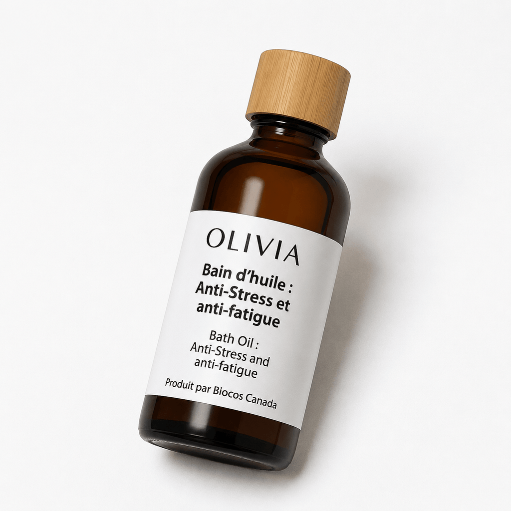Anti-stress and anti-fatigue hair oil