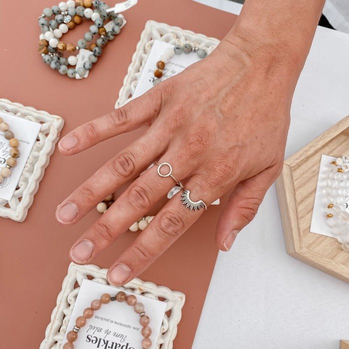 Bague en argent sterling Soley