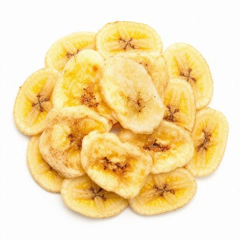 Bananes séchées tranchées 