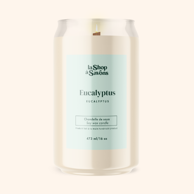 Chandelle de soya 16 oz - Eucalyptus