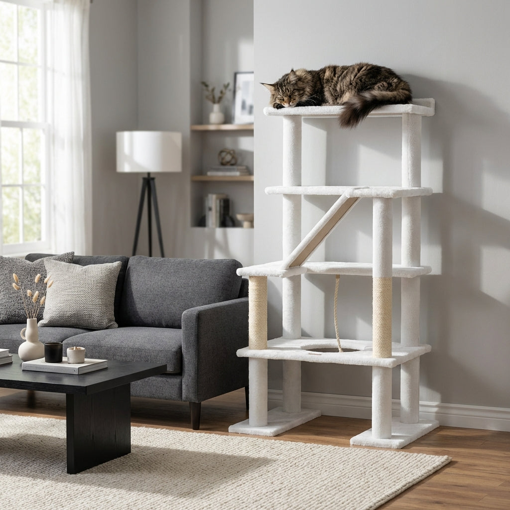 Arbre à chat Main Coon – 5 niveaux