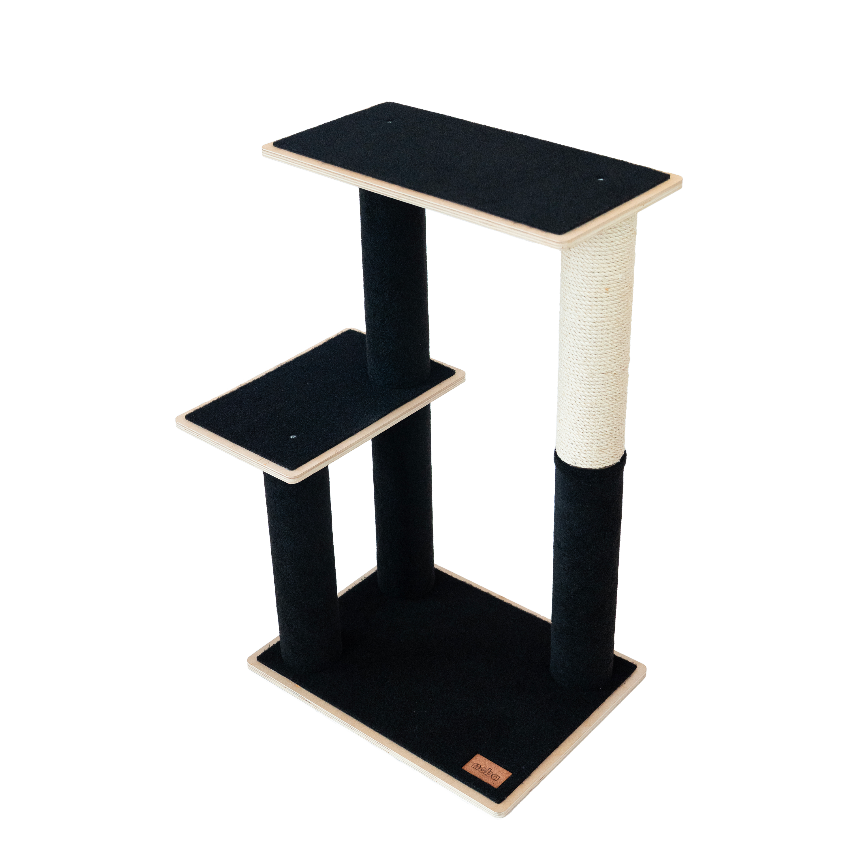 Plywood Cat Tree – 2 Tiers