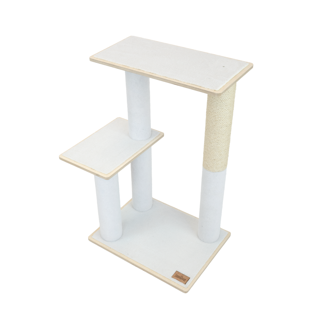 Plywood Cat Tree – 2 Tiers