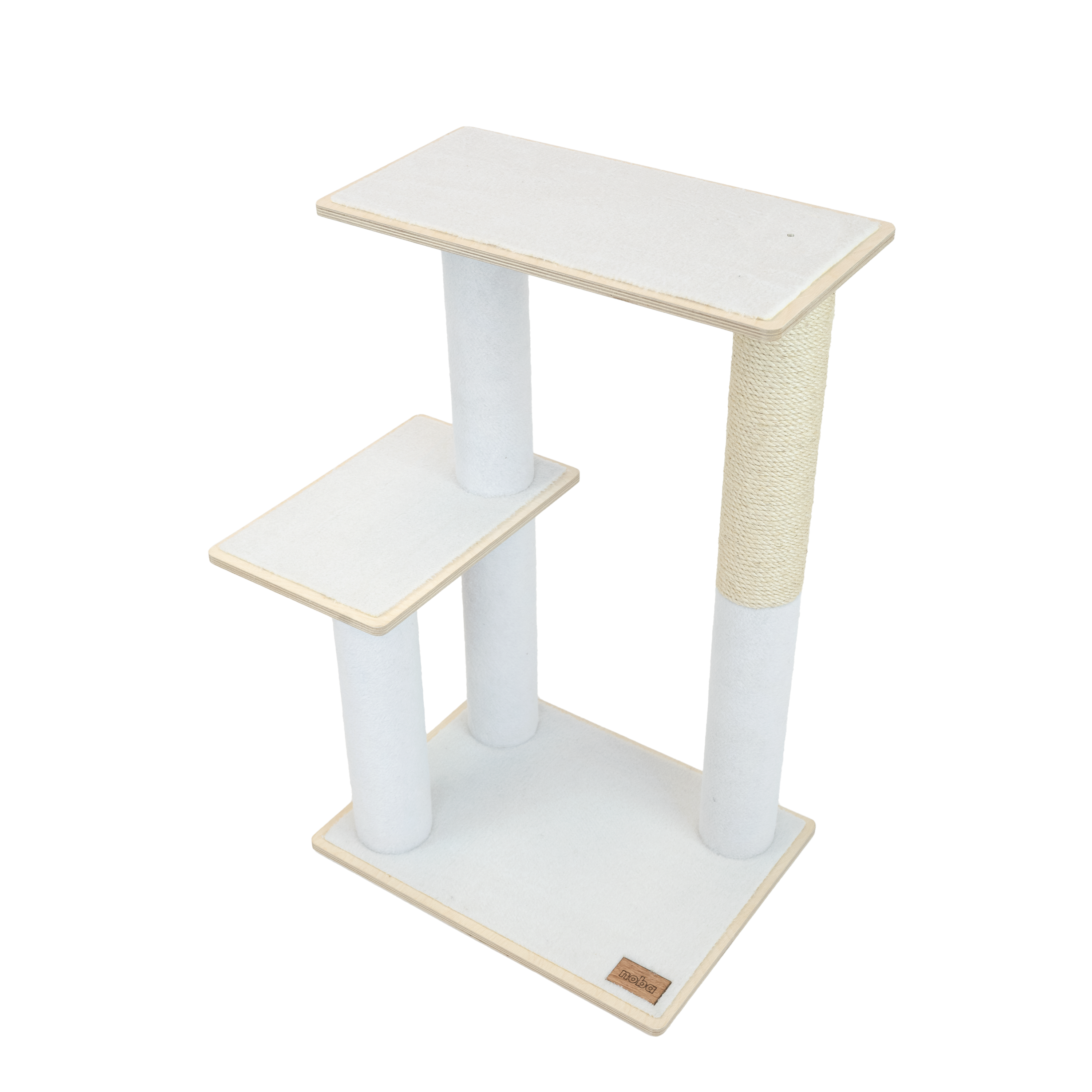 Plywood Cat Tree – 2 Tiers