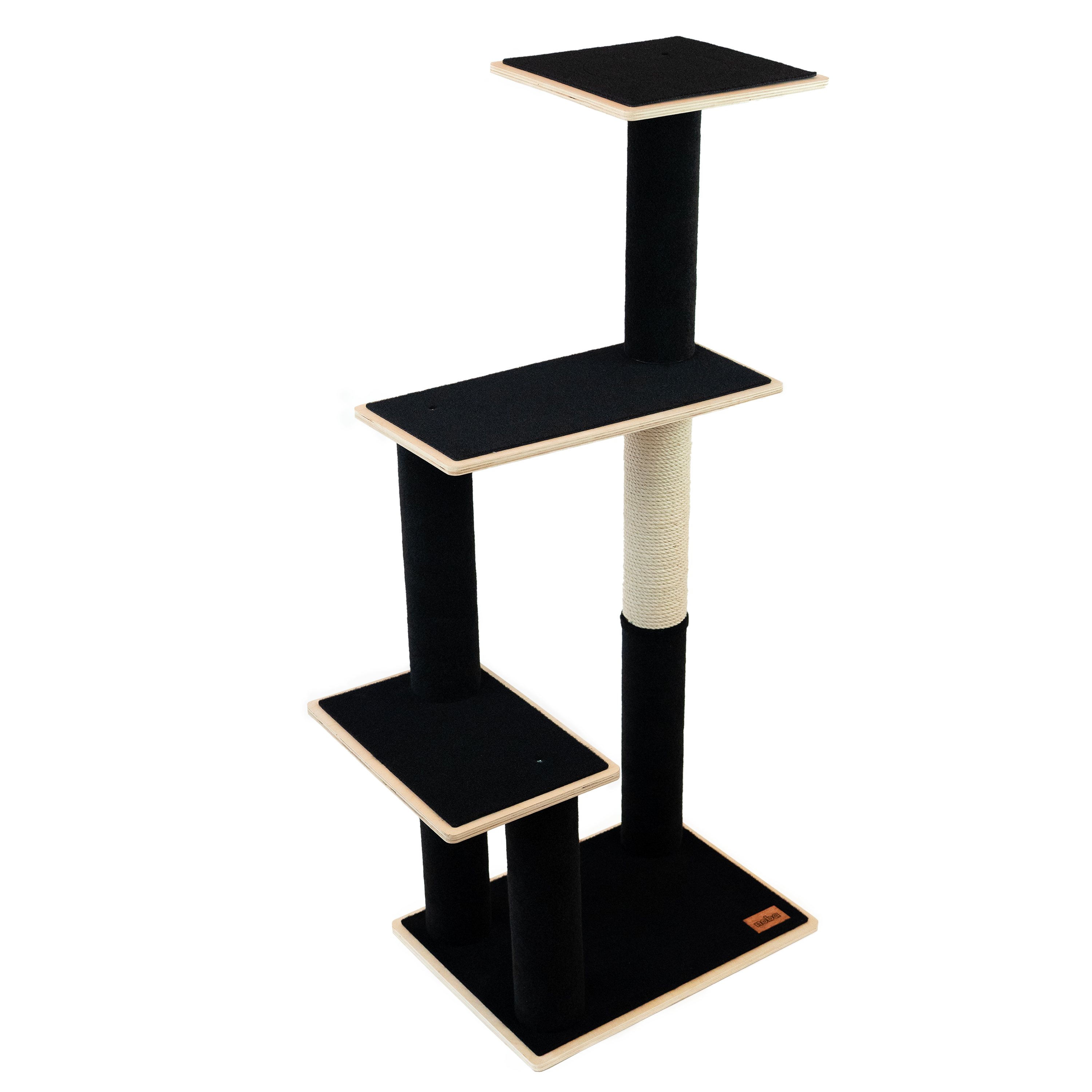 Plywood Cat Tree – 3 Tiers
