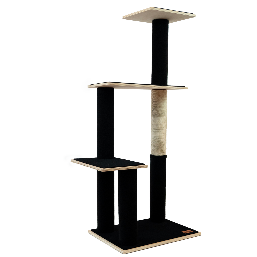 Plywood Cat Tree – 3 Tiers