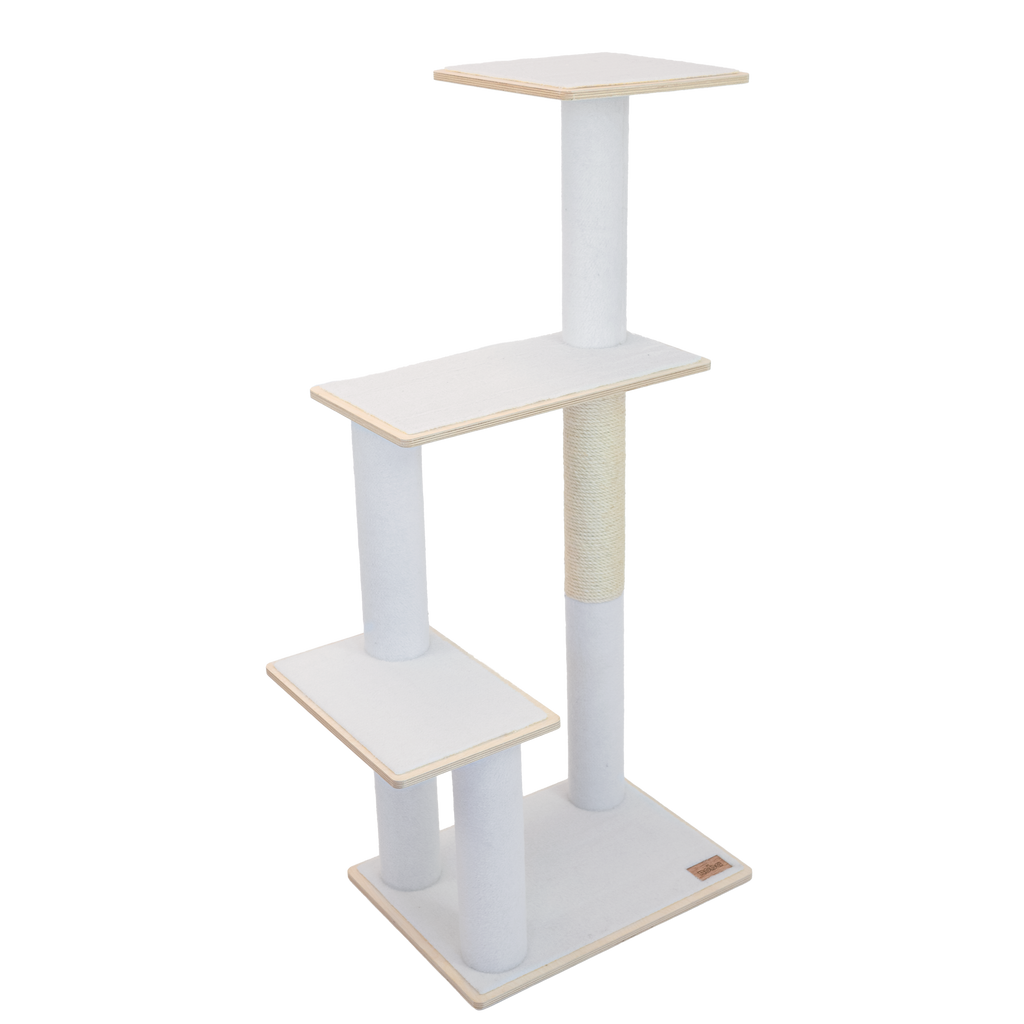 Plywood Cat Tree – 3 Tiers