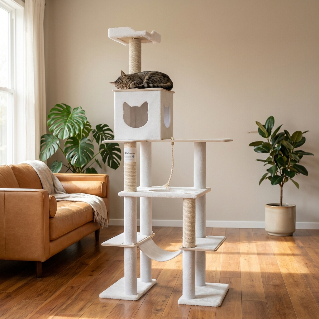 Noba Supreme Cat Tower – 6 Levels