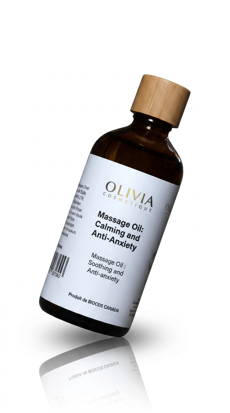 Calming and anti-anxiety massage oil