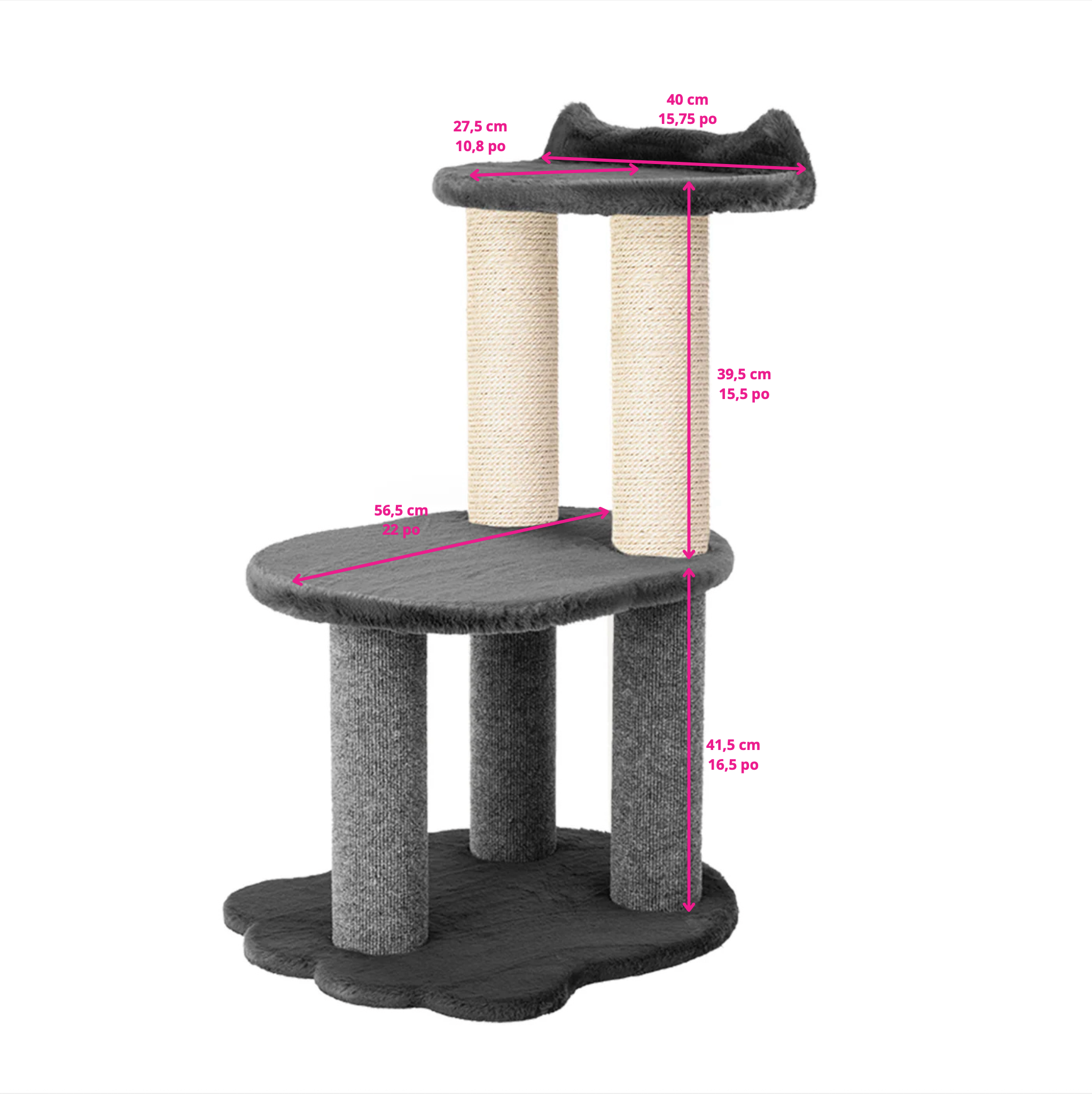 Cat Tree Relaxation – 2 Levels