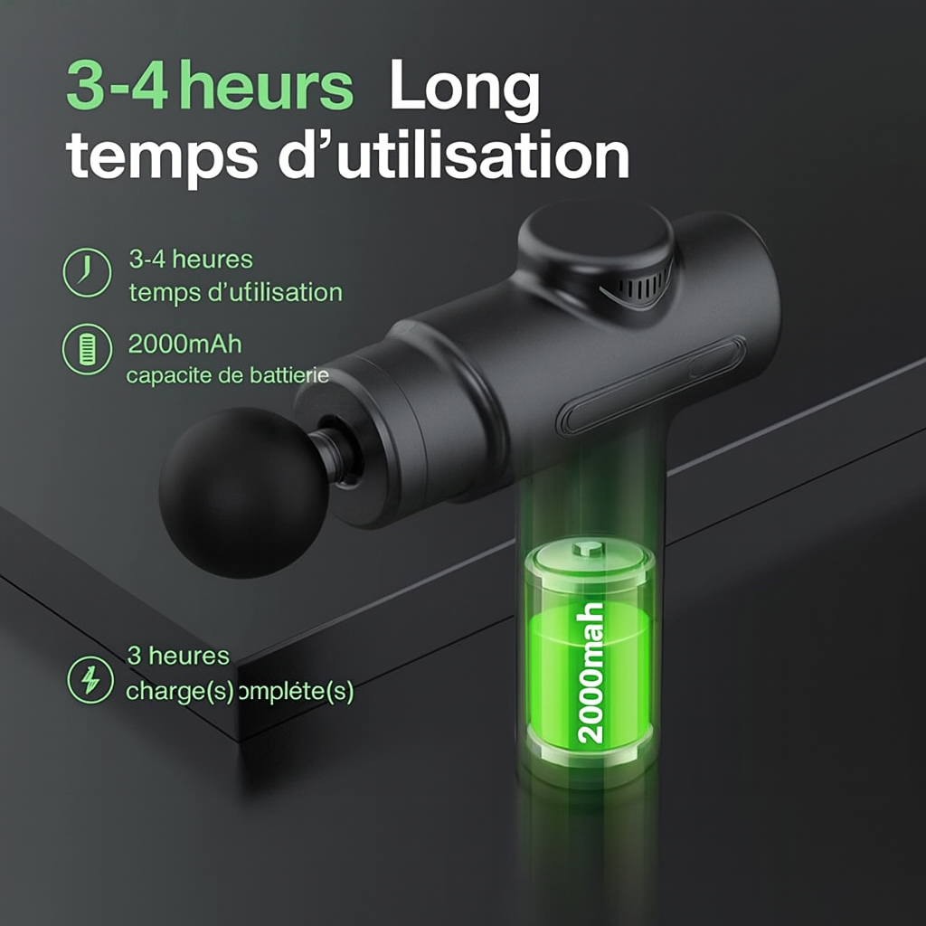 Appareil de massage à percussion portatif