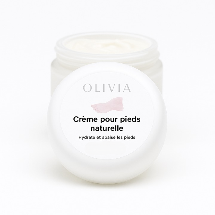 Crème pour les pieds naturelle