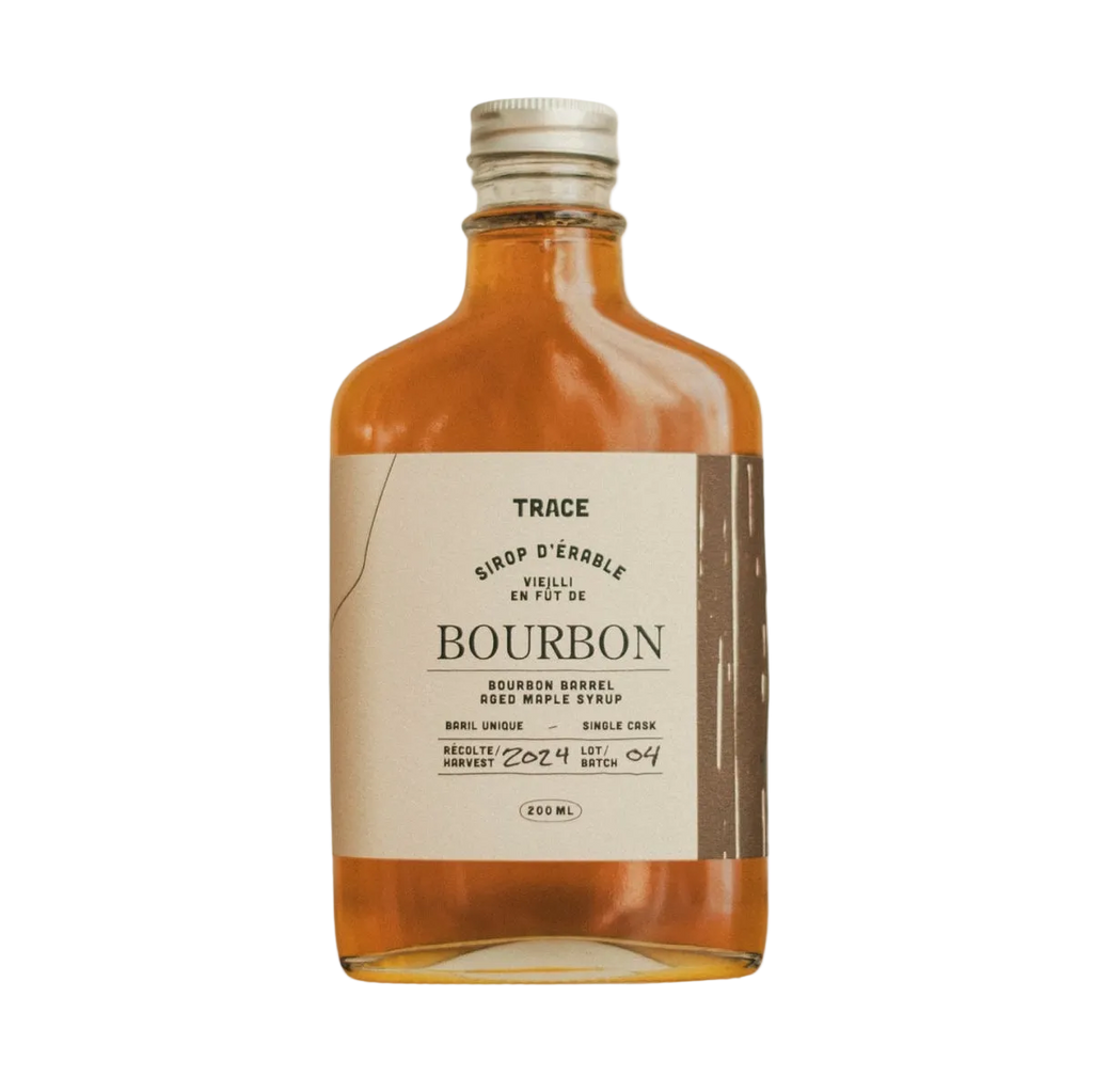 Bourbon barrel-aged maple syrup