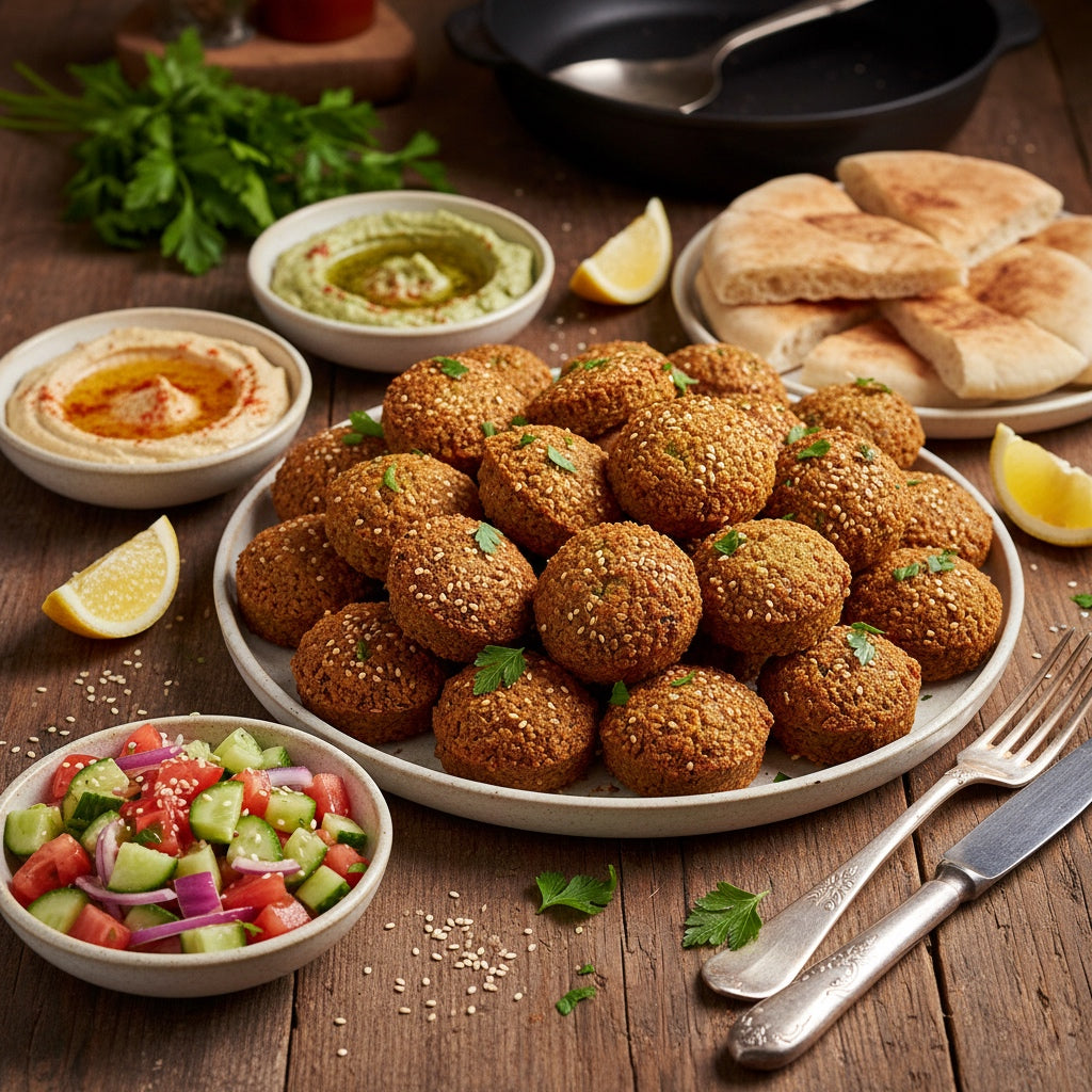 Falafel mix – Ta’amiyah street food style
