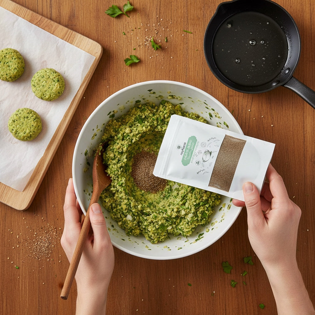 Falafel mix – Ta’amiyah street food style