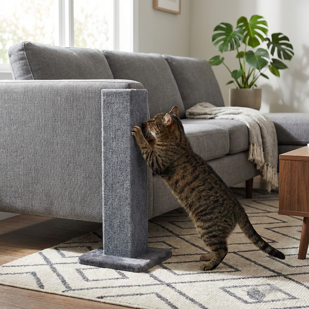 Griffoir et Protecteur d’Angle Noba pour Chat – 23 po