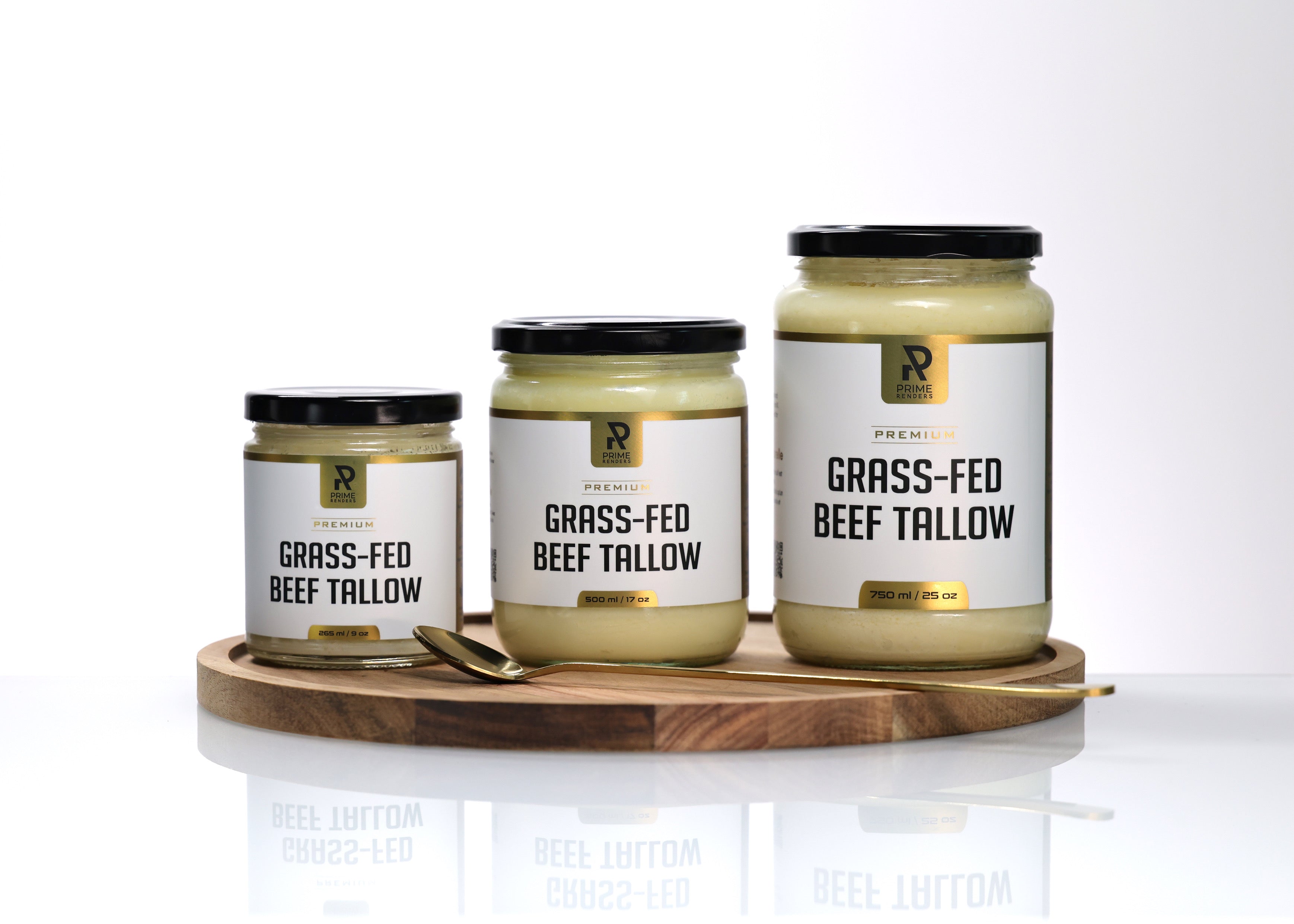 Grass-fed beef tallow