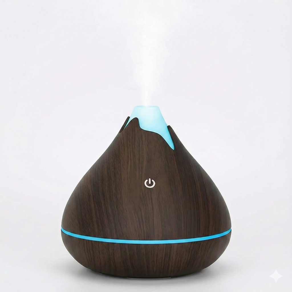 Diffuseur d'Arômes – Bois & LED