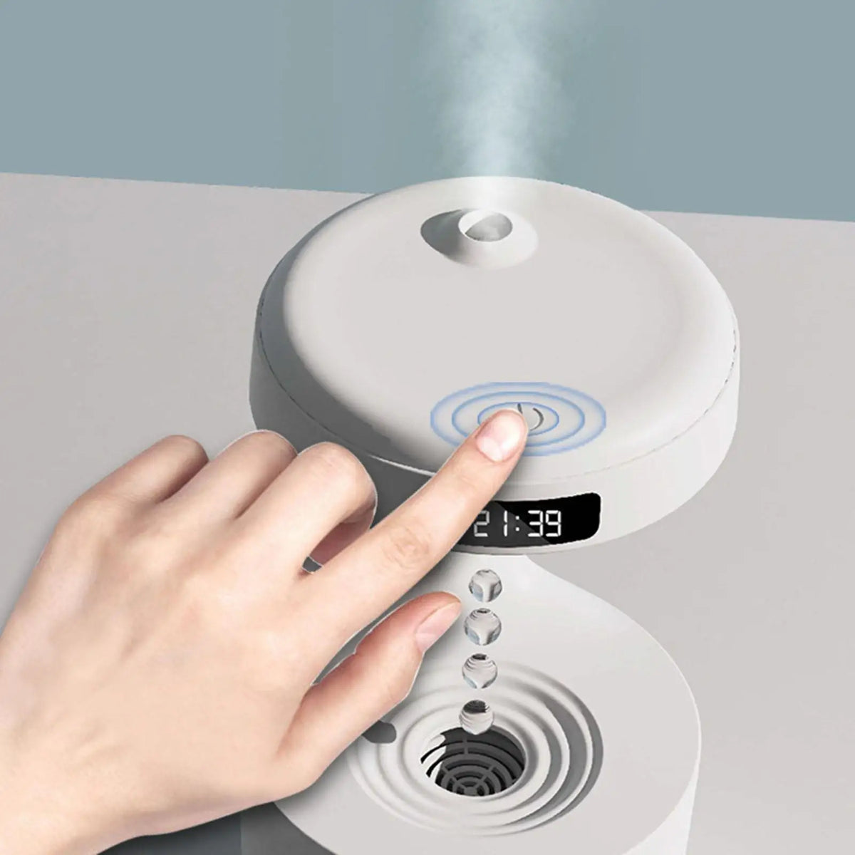 Gravity diffuser