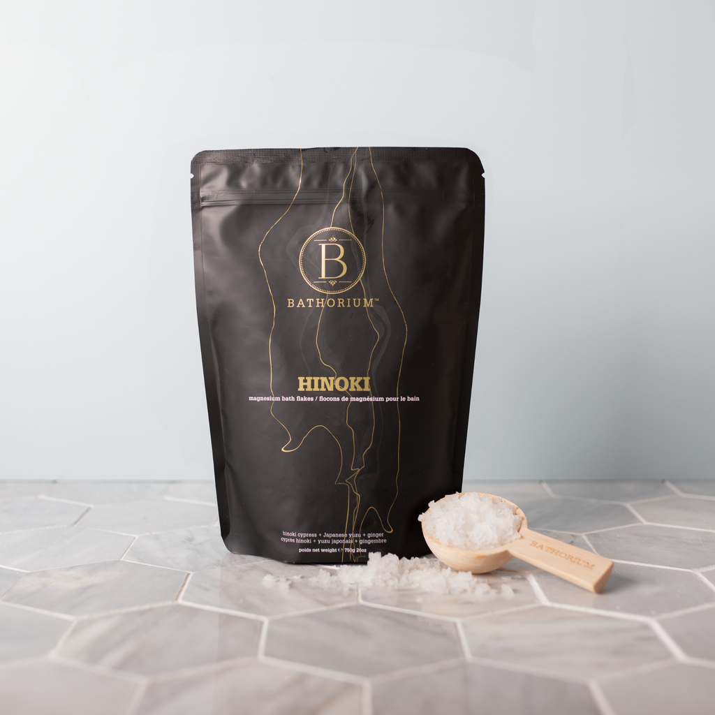 Flocons de bain au magnésium Hinoki