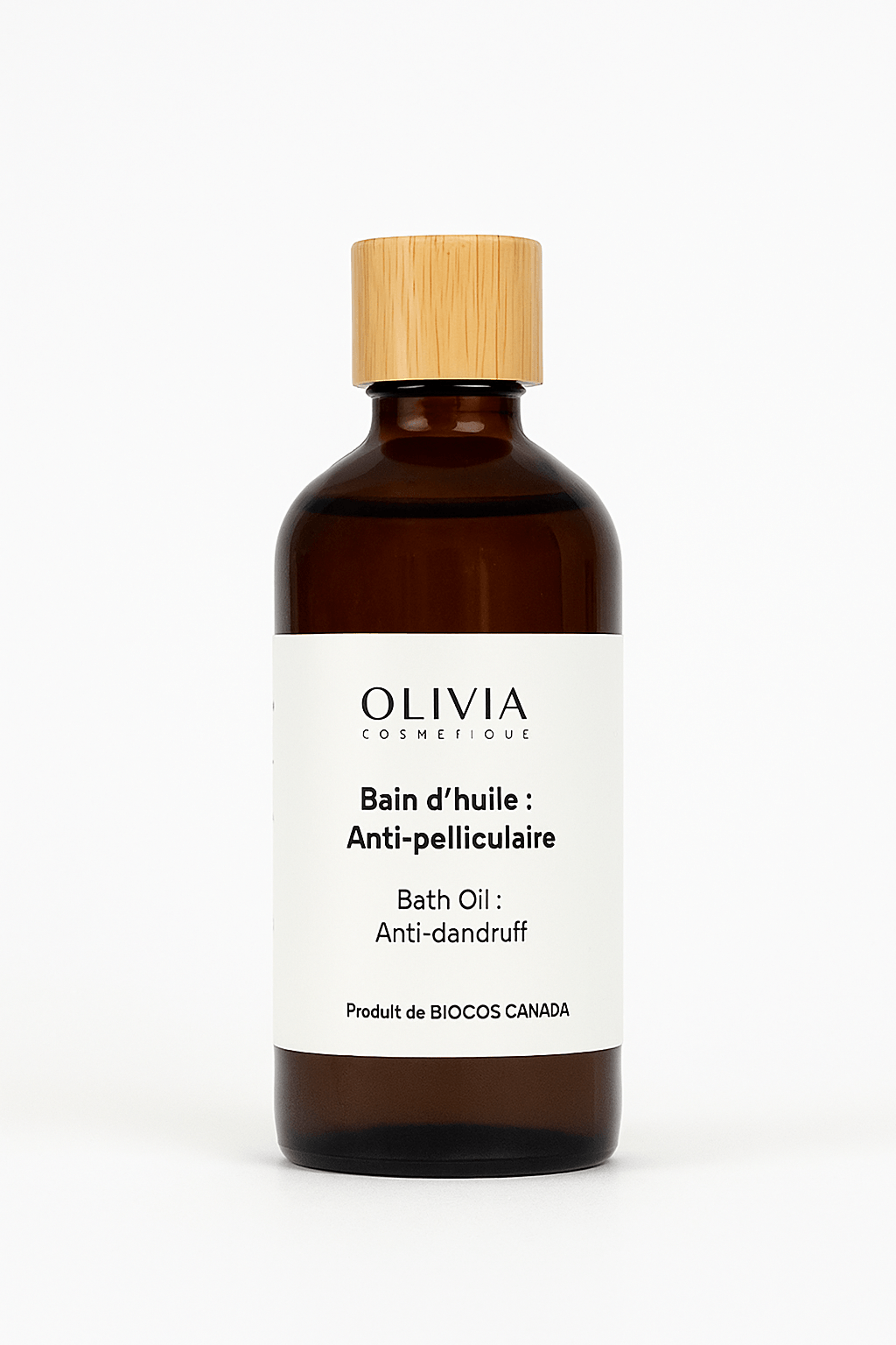 Huile antipelliculaire pour cheveux