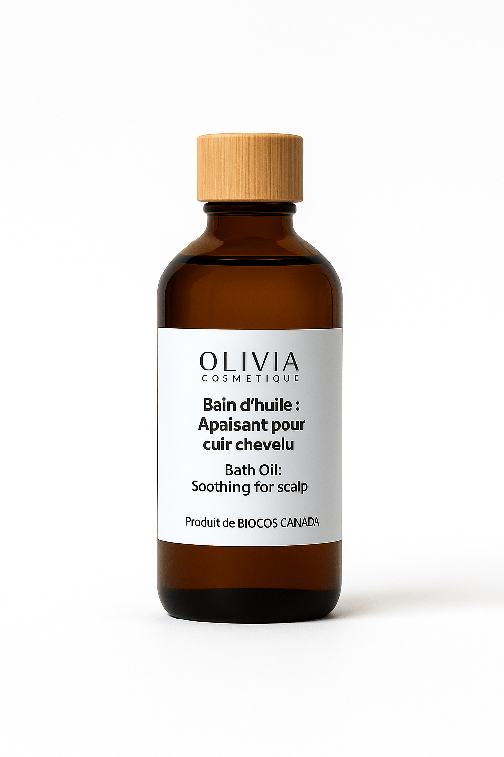 Huile apaisant pour cuir chevelu
