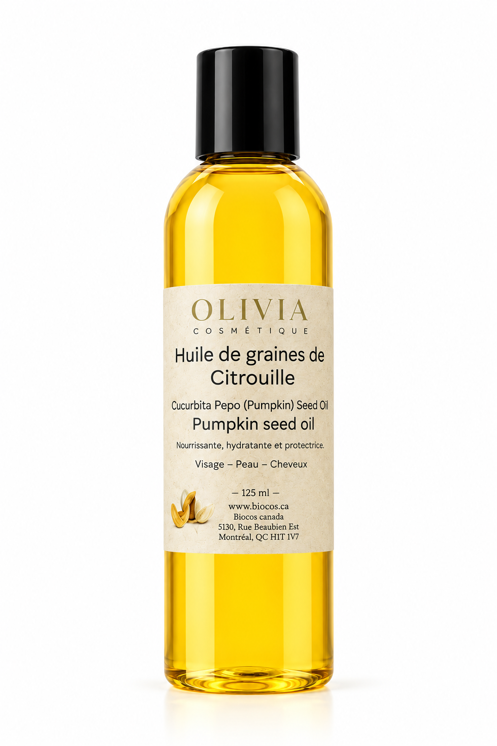 Huile de graines de citouilles