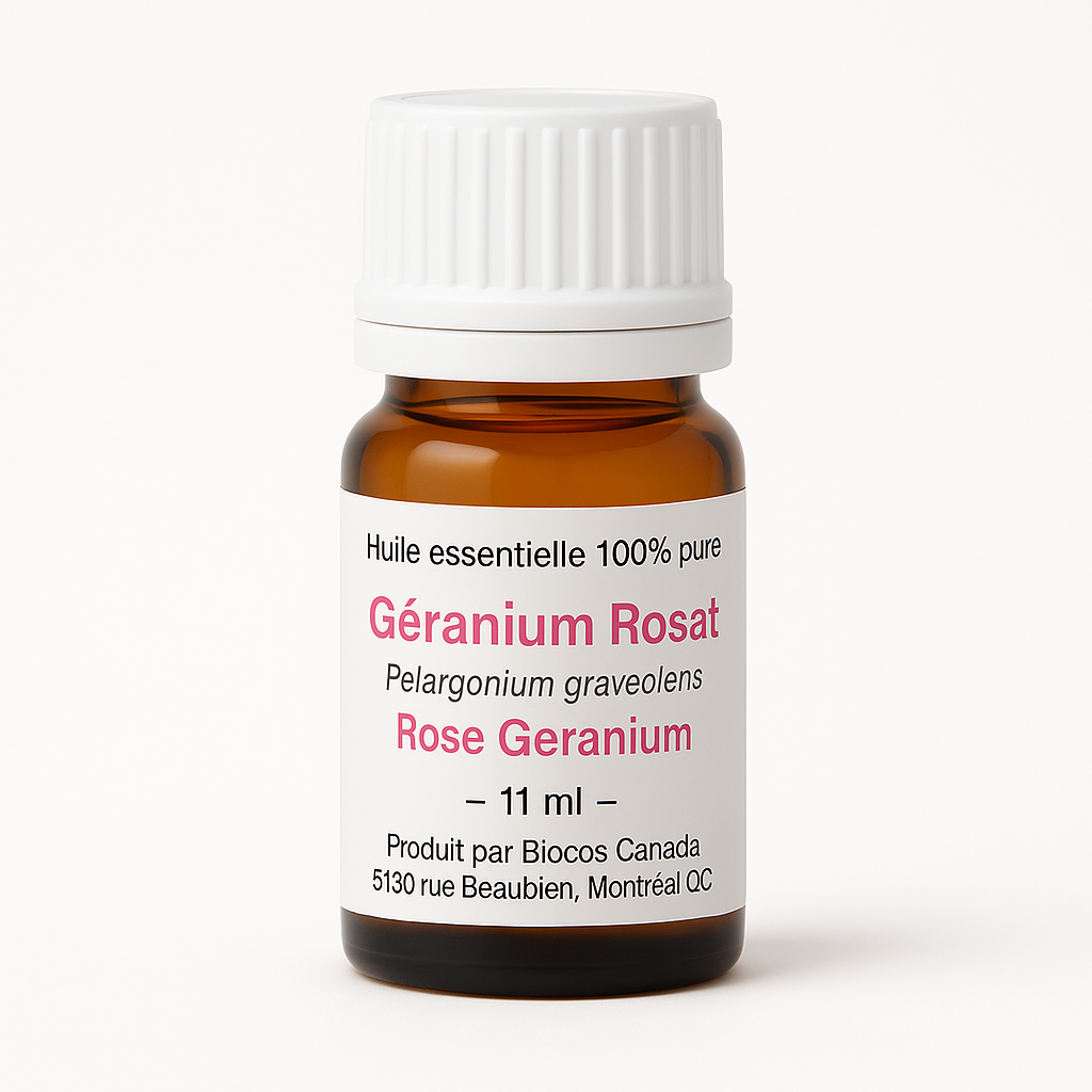 Huile essentielle de Géranium Rosat