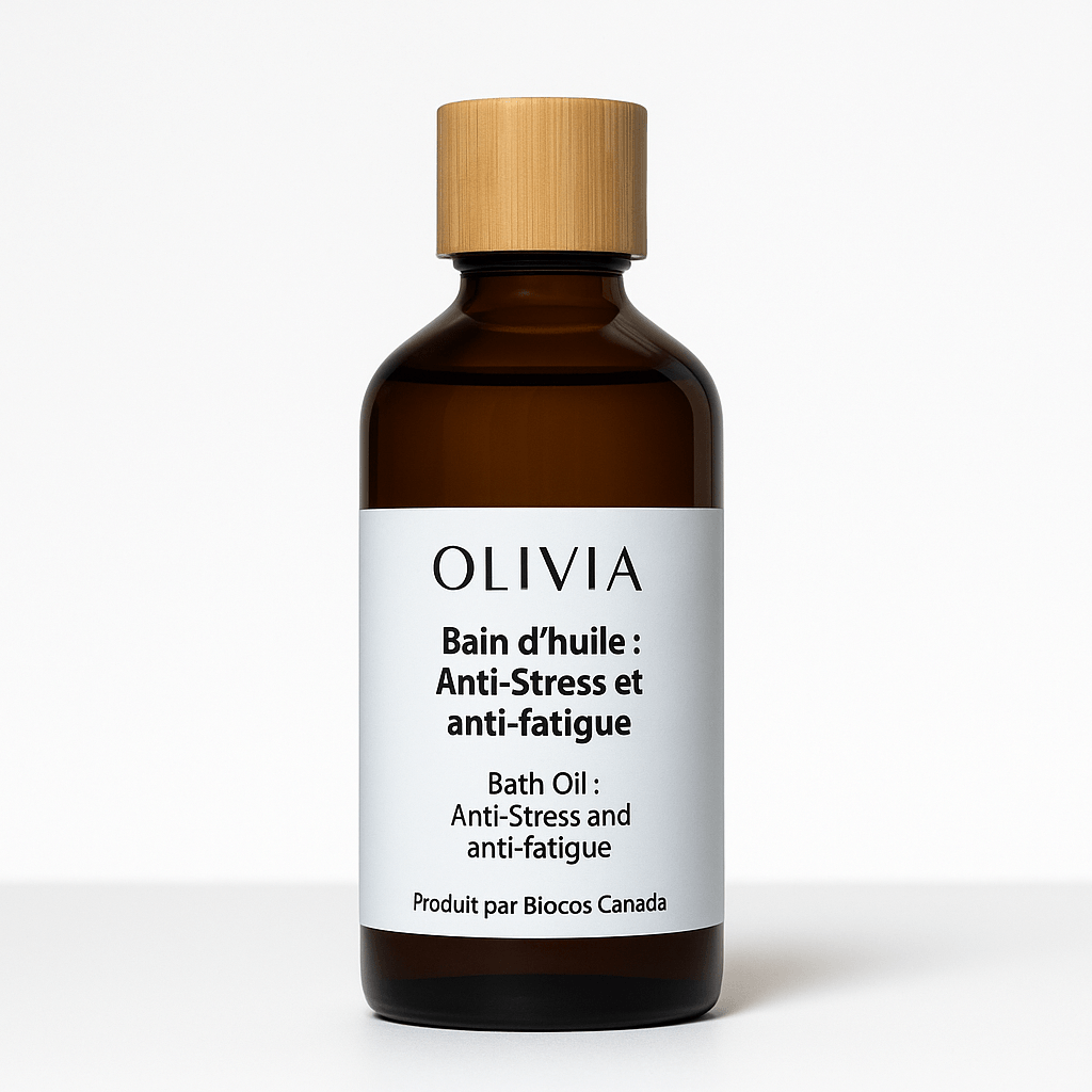 Huile pour cheveux anti-stress et anti-fatigue 