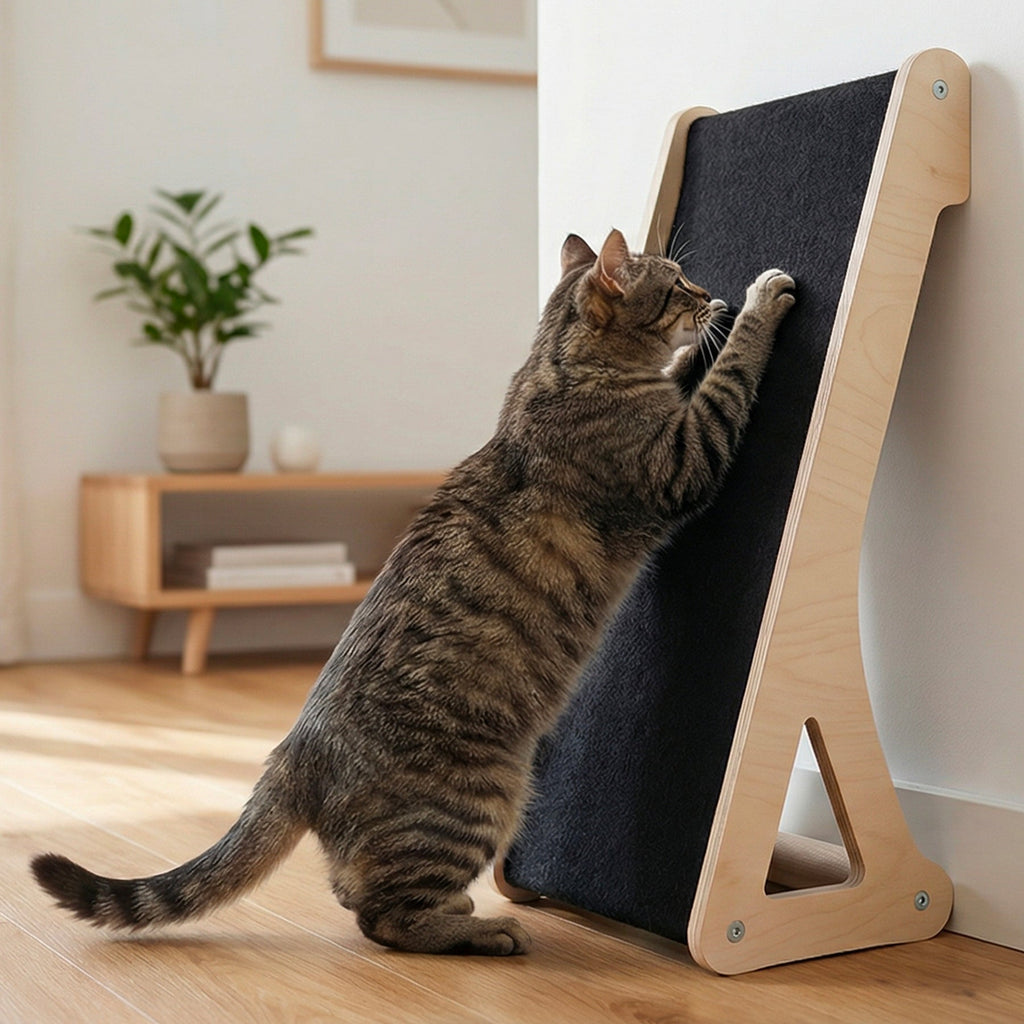 Griffoir Incliné pour Chat – Mur et Sol