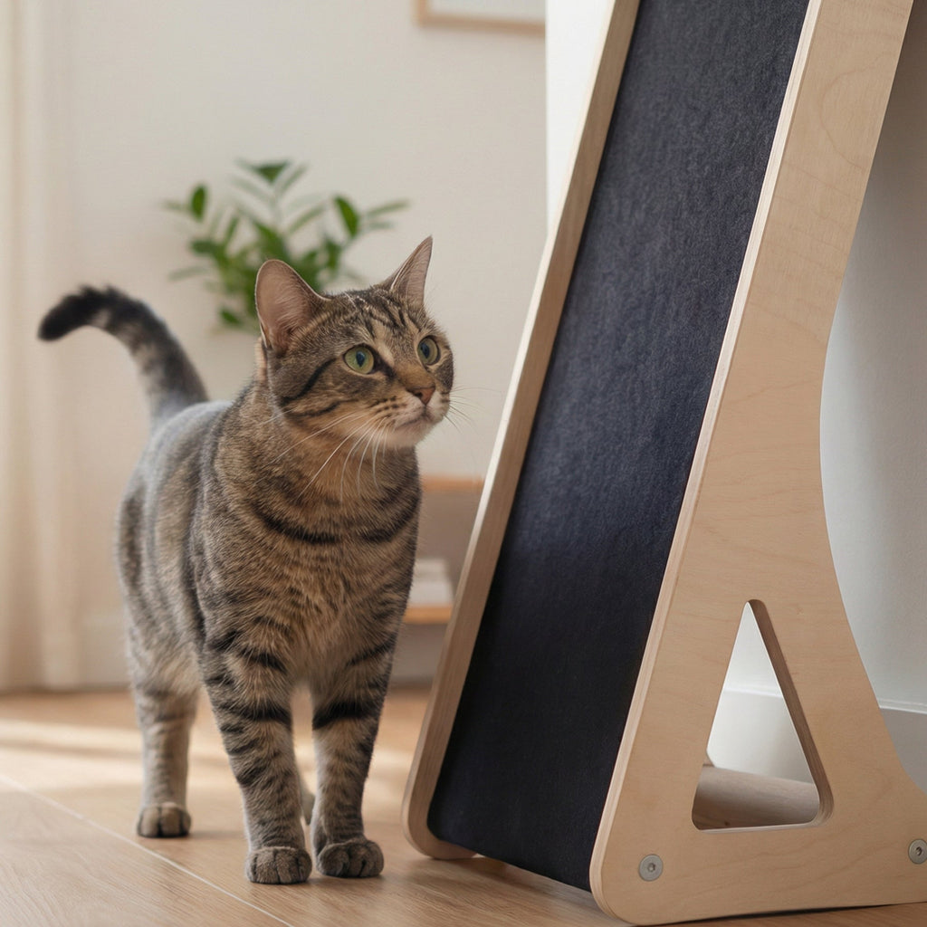 Griffoir Incliné pour Chat – Mur et Sol
