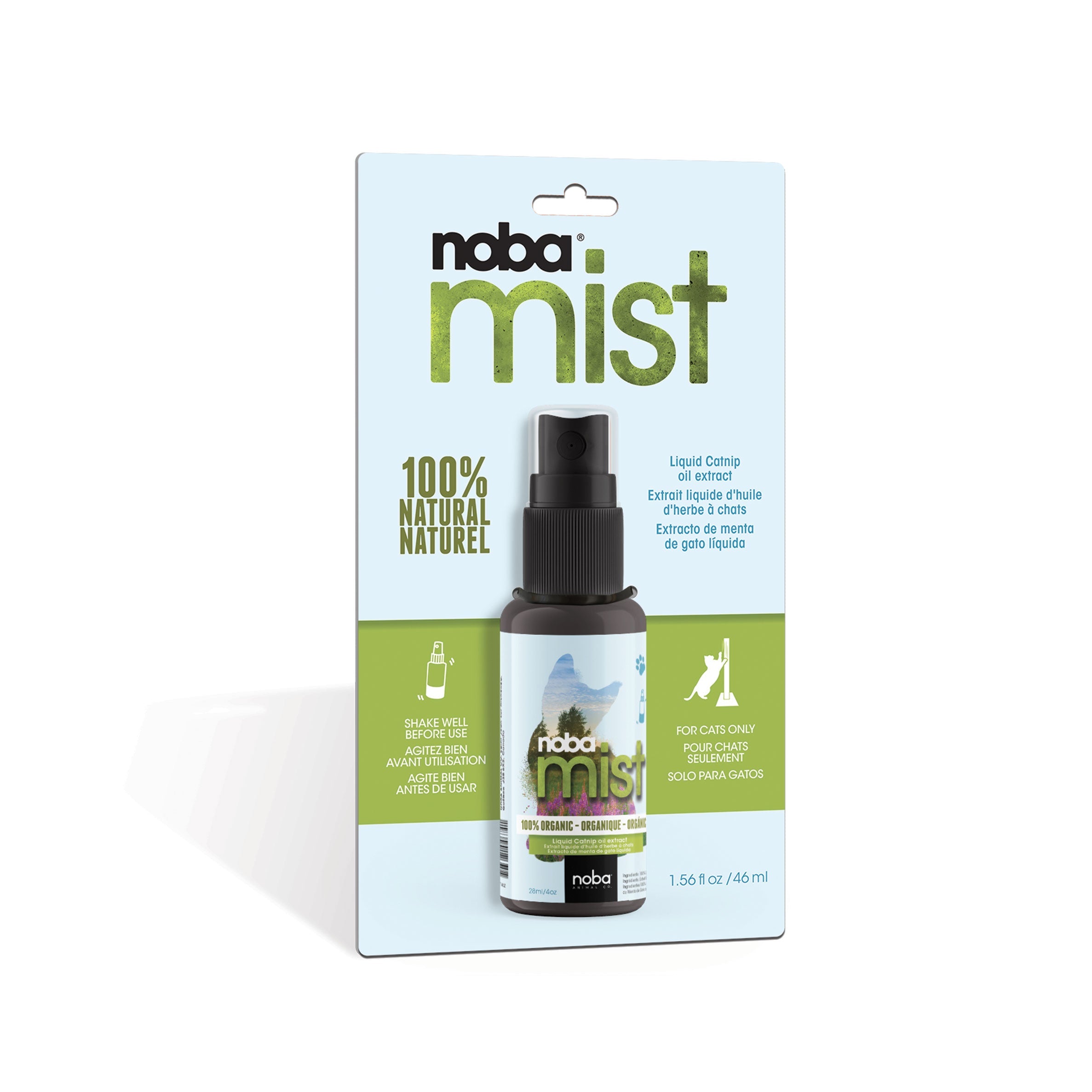 Vaporisateur de cataire naturelle pour chats