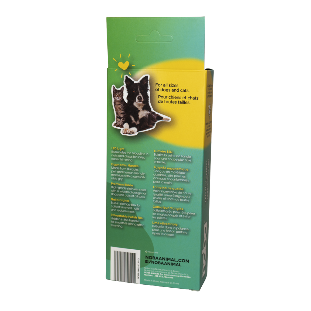 Nail clippers for cats and dogs