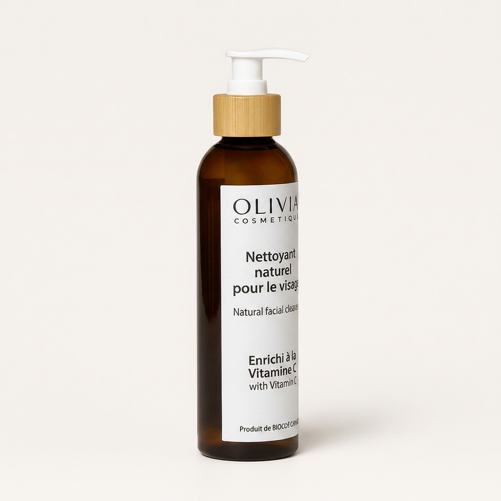 Natural facial cleanser