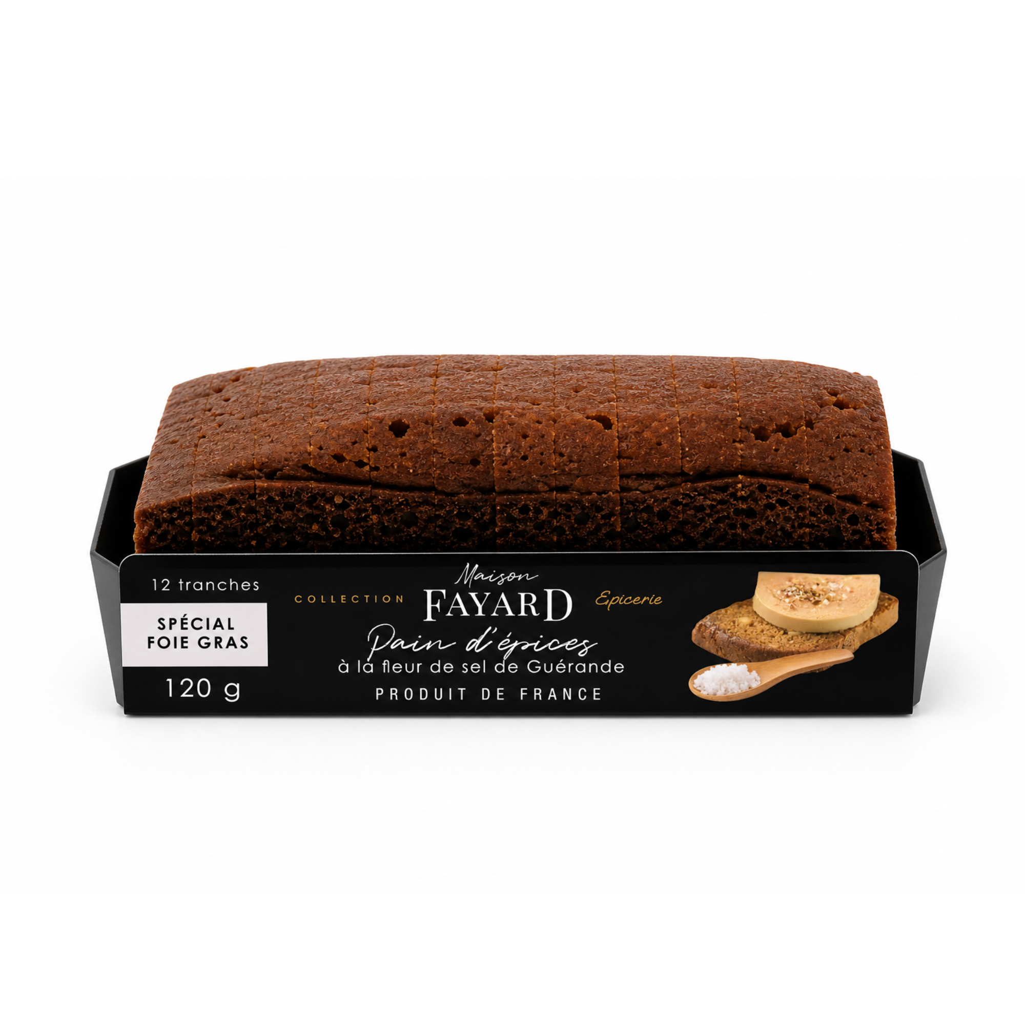 Gingerbread with Guérande Sea Salt