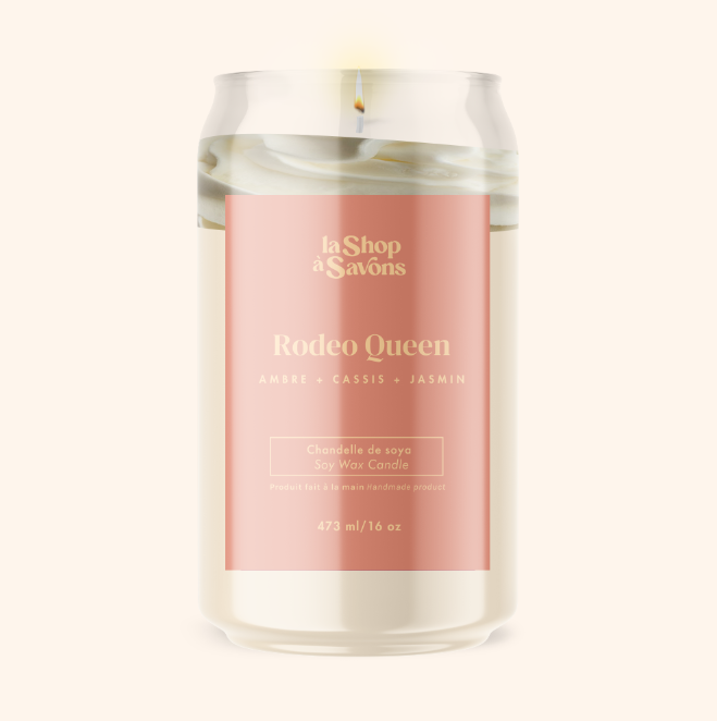 Chandelle de soya 16 oz - Rodeo Queen